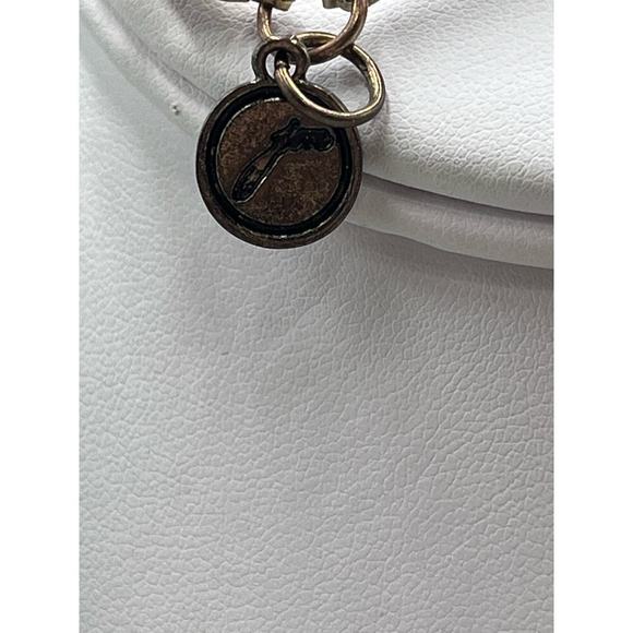 Jane Marie Hand Knotted Black leather Tassel Blue Faux Turquoise Arrow Pendant - Picture 14 of 15